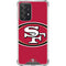 NFL San Francisco 49ers Large Logo Galaxy A52 5G Clear Case
